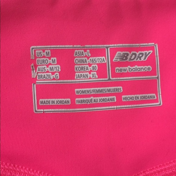 Pink New Balance work-out Capri leggings - Picture 5 of 8